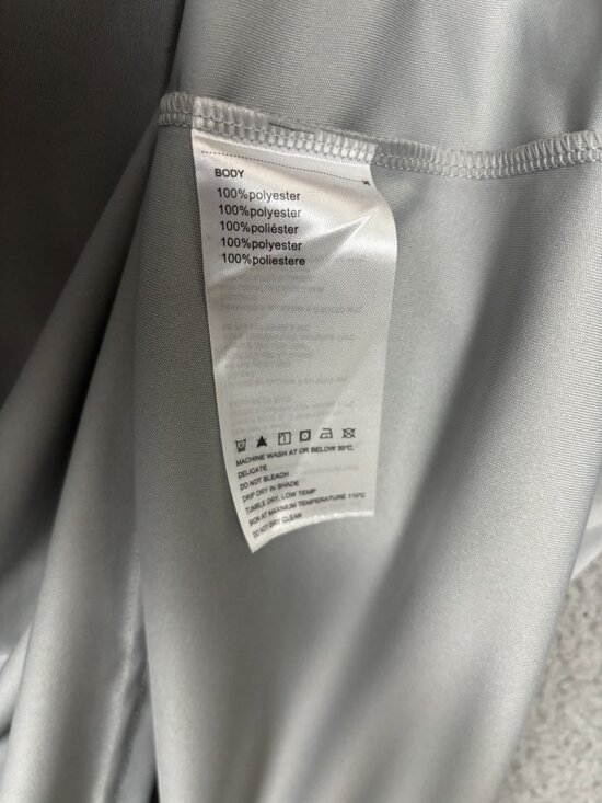 Baleaf Gray Long Sleeve Shirt UPF 50+ Performance Activewear Run/Workout XL NWTs - Picture 7 of 8